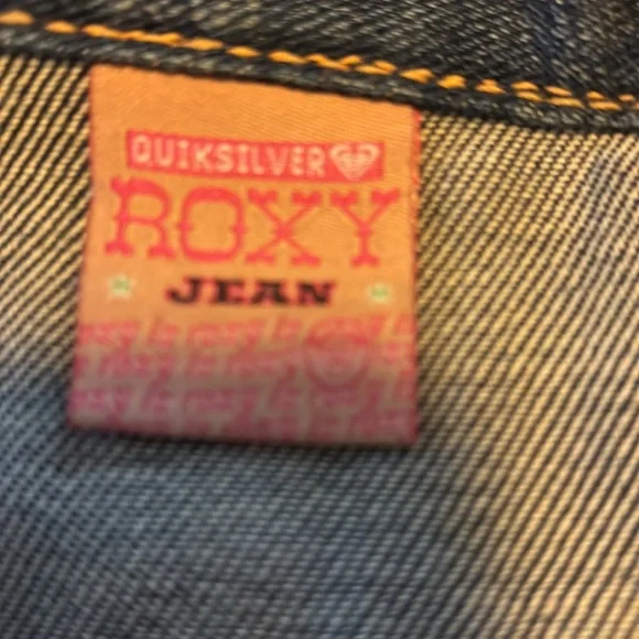 Vintage QuikSilver Roxy Denim Flap Bag - Picture 4 of 7